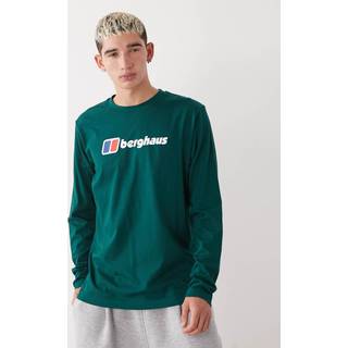 Men's Big Logo Long Sleeves Tee - Green