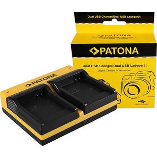 Dual oplader til Samsung SLB-07A TL TL100 TL210 TL220 TL225 TL90 SLB-07A PL150