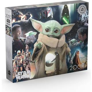 Buffalo Games - Silver Select - Star Wars - Grogu's Journey - 2000 Piece Jigsaw Puzzle for Adults -Challenging Puzzle Perfekt för spelkvällar - F