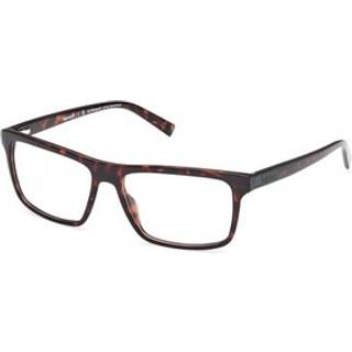 Timberland Mand TB50076 052 Optiske stel Injiceret Havana Firkantet Normal