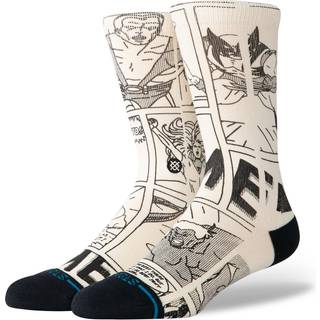 Stance Good Vs Bad Crew Socks - L - blackwhite
