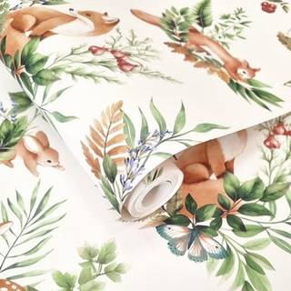 Albany Wallpaper Forest Friends 14123