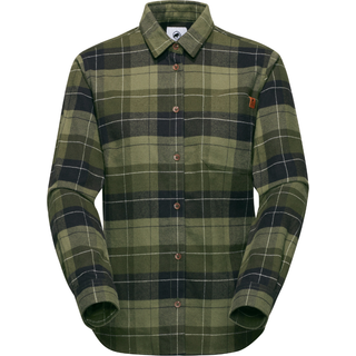 Mammut Women's Trovat L/S Shirt Skjorte Damer størrelse M farve olivengrøn