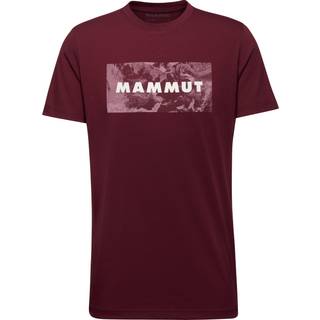 Mammut Trovat T-Shirt Logo T-shirt Herrer størrelse M farve rød