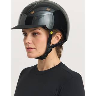 Ridehjelm EN1384:2023 Advantage HiGloss MIPS CRW® Sort