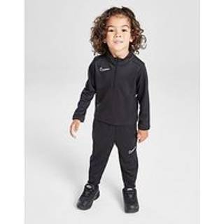 Nike Academy 1/4 Zip Tracksuit Infant, Sort - 18-24M