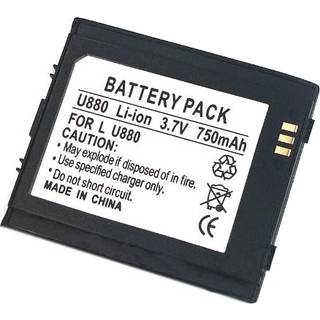 LG U880 / U8500 batteri (uoriginalt)