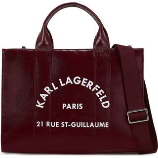 Karl Lagerfeld K/Rue St Guillaume Medium Håndtaske vin