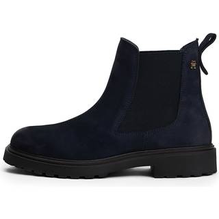 Leather Cleat Chelsea Boots