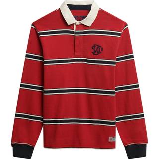 Superdry Superdry Vintage Athletic Stribet Rugby Skjorte - X-Large
