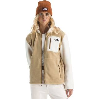 The North Face Women's Yumiori Full Zip Fleecejakke Damer størrelse XS farve beige