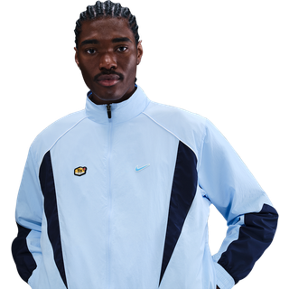 Vævet Nike Sportswear-løbejakke til mænd - blå - XL
