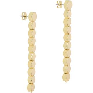 Karen Millen Karen Millen Gold Tone Mosaic Drop Earrings
