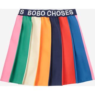 Bobo Choses Bobo Color Block Plisseret Nederdel Multicolor  Multicolor 8-9 Years  Gul  8-9 år  kvinde