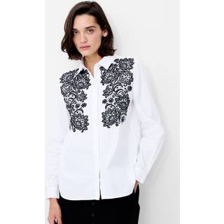 French Connection French Connection Cambria skjorte med kontrastfarvet blomsterprint - small