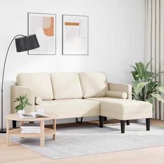 Sofa Sæt Linned 173 x 131 x 67 cm Stof