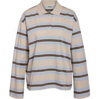 Stribet Langærmet Polo