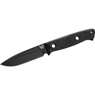 Bushcrafter Cru-Wear kniv, Black Cerakote, Carbon Fiber