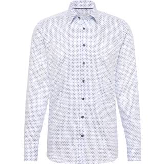 SLIM FIT Shirt in light blue printed