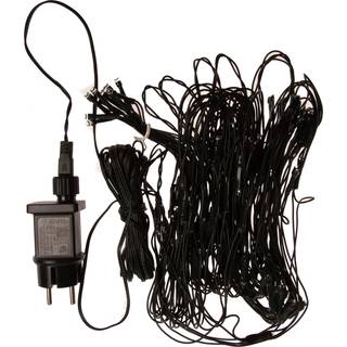 Lyskæde Net m/100 LED, B1,5xØ1,5m, varm hvid