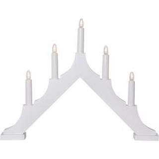 Star Trading Ljusstake Alma Hvid 44cm 219-90