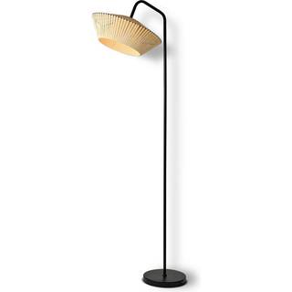 OSRAM Gulvlampe Decor Stripes, Creme/amber, Stue/spisestue, Tekstil/stof/silke