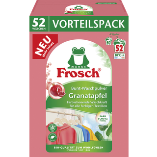 Frosch Vaskemiddel til kulørt Granatæble 52 vaske 2.00 DKK/1 vask/e