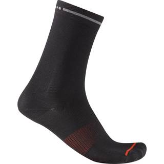 Castelli Premio evo 18 cykeltrømper sort - Strømpe str. 36-40