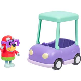 Bluey Figur med Transportmiddel Janet
