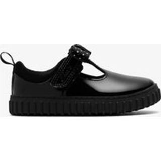 Clarks Clarks Black Standard Fit (F) Younger Girls Cove Bow Mary Jane Shoes - 5.5 EU22 F