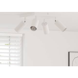 Loftsspot Hvid 26 X 26 X 16.5 Cm Stål