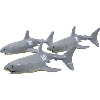 Swimline Dive Shark Frenzy Toys 3-Pack v?gtede fangst og hentningspil til swimmingpool & badekar til b?rn Multi Score Rings Underwater Dive Pract
