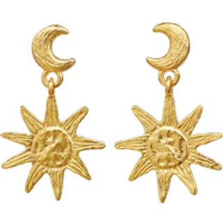 Maanesten Øreinge - Cyra - Gold Colour