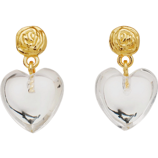 Maanesten Lemona Petite Øreringe 18 kt. Forgyldt Sølv 9975a - Dame - 925 Sterling Silver