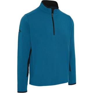 Callaway Jumper med blokeret 1/4 lynlås, blå