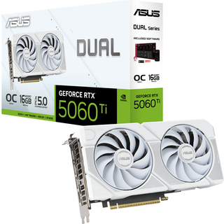 ASUS GeForce RTX 5060 Ti DUAL OC - 16GB GDDR7 RAM - Grafikkort