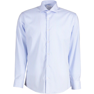 Seven Seas SS37 Fine Twill California | slim-Lys blå-M