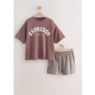 Next Kort pyjamassæt