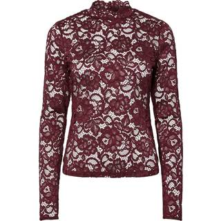 Yaslacey Blonde Top Med Lange Ærmer
