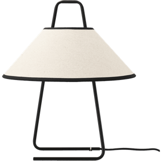 Scandi Living Moss bordlampe 43 cm Beige