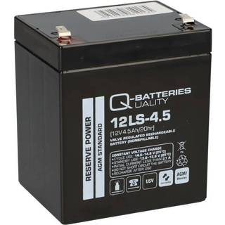 Q-Batteries 12LS-4.5 12V 4,5Ah AGM batteri