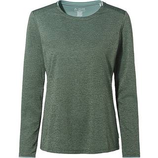 Vaude Women's Essential L/S T-Shirt Funktionsshirt Damer størrelse 42 farve olivengrøn