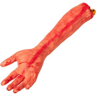 Blodig afrevet arm