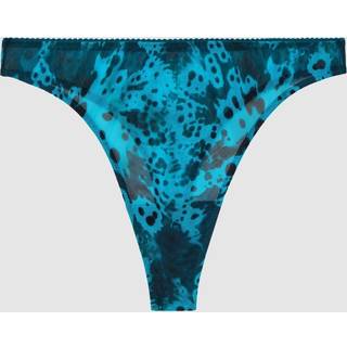 Understatement | Mesh Thong - Deep Teal Orchid