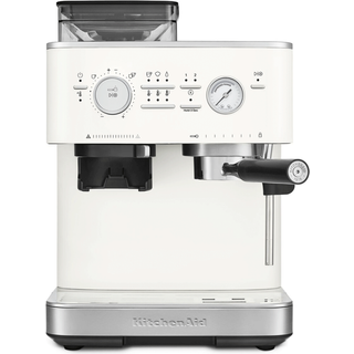 Semiautomatisk espressomaskine med kaffekværn