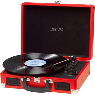 DENVER VPL-120 - turntable - Pladespiller Rød