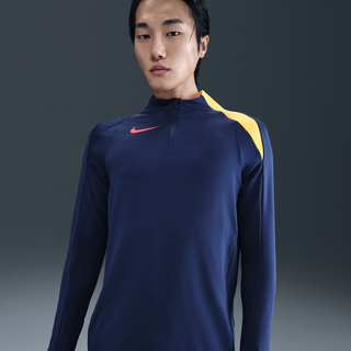 Nike Strike Dri-FIT-fodboldtræningstrøje til mænd - blå - L