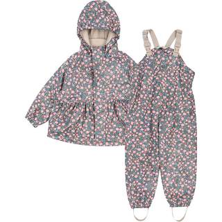 Konges Sløjd Rainy Palme Regnsæt Kyoto  Rainy Palme Set Girl Kyoto 7-8 Y  Blå  7-8 år  kvinde
