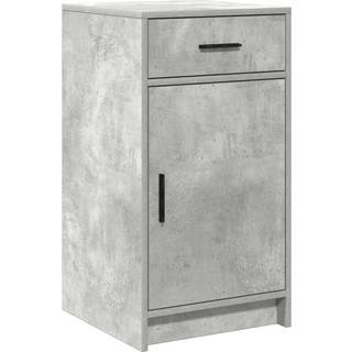 Sideboard Med Skuffe Betongrå 40 X 40.5 X 75 Cm Konstrueret Træ