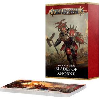 Warscroll Cards - Blades of Khorne - Warhammer - Age of Sigmar - Games Workshop